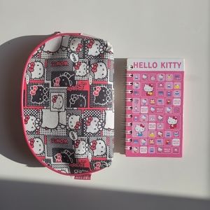 Official Sanrio Hello Kitty Notebook and Pouch